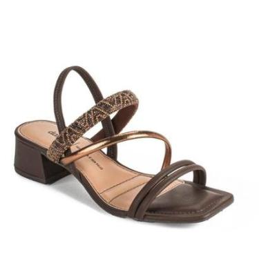 Imagem de Sandália Dakota de Salto Bloco Feminina DB063-Feminino