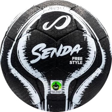 Imagem de Senda Bola de futebol Street Freestyle, Trick and Skills com capa externa de borracha,...