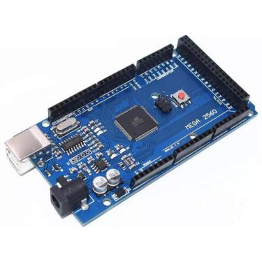 Imagem de Placa Mega Atmega 2560 CH340 Compatível com Arduino NFe - Placa de Des
