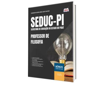 Imagem de Apostila SEDUC-PI - Professor de Filosofia - Apostilas Opção
