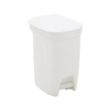 Imagem de Lixeira Compacta 10 Litros P/ Lavabo Escritório Cozinha Banheiro Cesto