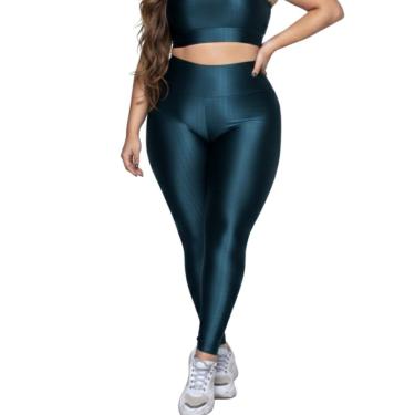 Imagem de Calça Legging Plus Size New Zig 3D Vekyo Cós Alto Roupa Para Academia Fitness Feminina...