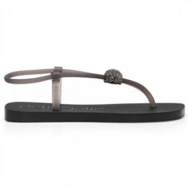 Imagem de Sandalia petite jolie rasteira ref:pj7676cx feminino, 37, Preto