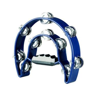Imagem de Pandeiro Meia Lua Premium Tb-10 Azul TB10
