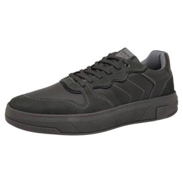 Imagem de Sapatenis Masculino Couro Conforto Moderno Dream Ferracini, Chumbo, 40