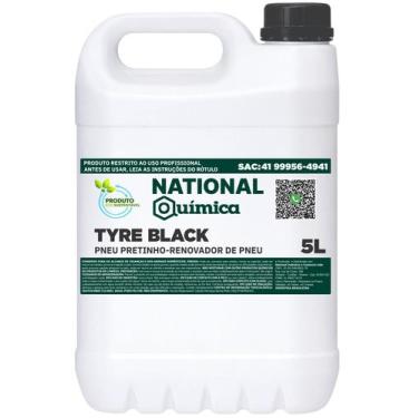 Imagem de Renovador de Pneus Pretinho 5 L Tyre Black National Química