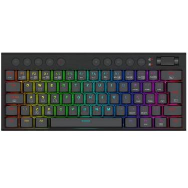 Imagem de Teclado Mecânico Redragon Horus Mini Rgb Switch Marrom Preto K632-rgb 