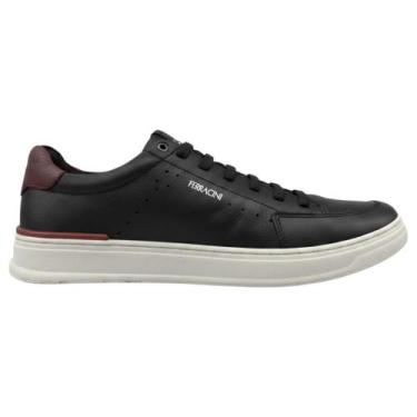 Imagem de Tênis Sapatênis Ferracini Gold FR Preto Masculino, Preto, 42