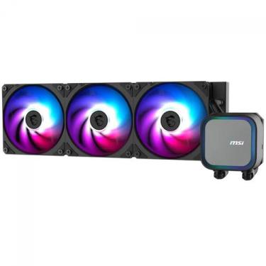 Imagem de Water Cooler MSI MAG Coreliquid A13 360, ARGB, 360mm, Intel-AMD, Preto
