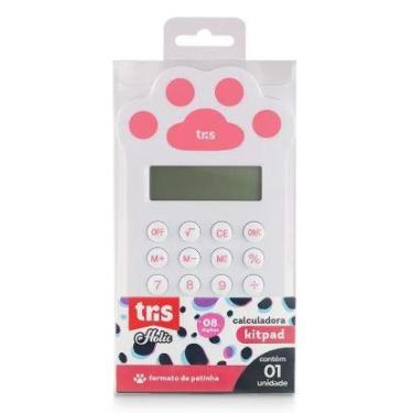 Imagem de Calculadora bolso tris holic pets 8 digitos caixa c/1 un