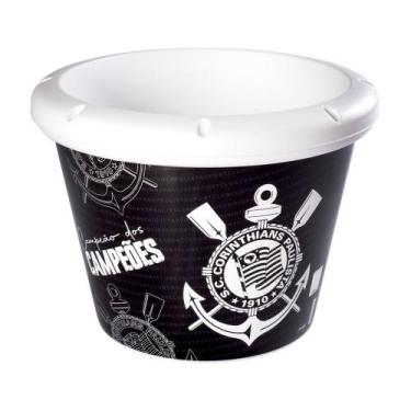Imagem de Balde para Cerveja no Gelo do Corinthians 5.3 Litros Oficial - Plasúti