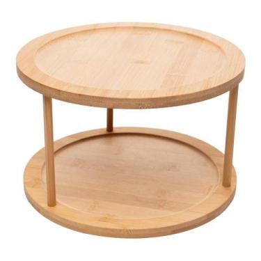 Imagem de Organizador Duplo Rotativo para Temperos Nature - Lyor