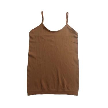 Imagem de Camisete Feminina Basic+ LAF641 Poliéster Chocolate G