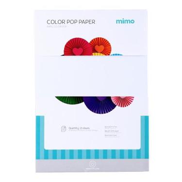 Imagem de Papel Color Pop Branco Neve Mimo - A4 - 180 gr - 25 unds