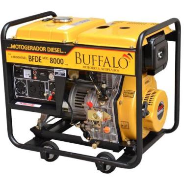 Imagem de Gerador de Energia a Diesel 6500 W 6,5 KVA Buffalo BFDE 8000 Plus  - B