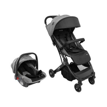 Imagem de Carrinho de Bebê com Bebê Conforto Safety 1st Travel System Bytes Duo 