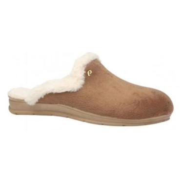 Imagem de Pantufa Pegada Casual Feminina 266005, Terra, Areia, 38