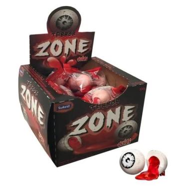 Imagem de Chiclete terror zone olho 40 unidades - Sukest
