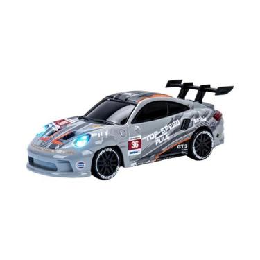 Imagem de Mini Carro RC 1/64 De Alta Velocidade Para Drift 2.4G 4WD Com Controle