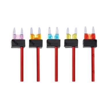 Imagem de Suporte De Fusível Automotivo 12V 3A Adaptador TAP Para Adicionar Circ