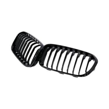Imagem de Grelha Frontal Cromada Preta Brilhante Para BMW Série 1 F20 F21 116i 1