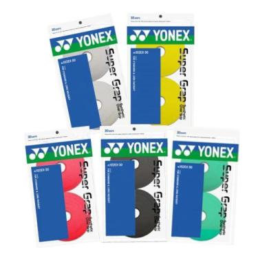 Imagem de Overgrip de Tênis YONEX Super GRAP 30 Unidades Branco