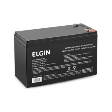 Imagem de Bateria Selada de Chumbo VRLA 12V para Alarme com Tecnologia VRLA Elgin