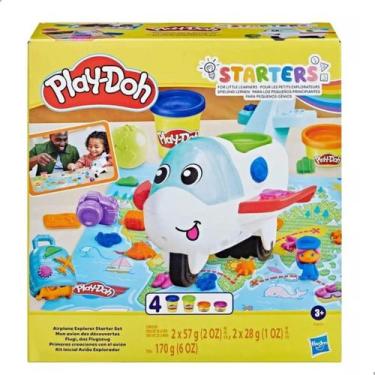 Imagem de Massinha Play Doh Avião Explorador F8804 - Hasbro