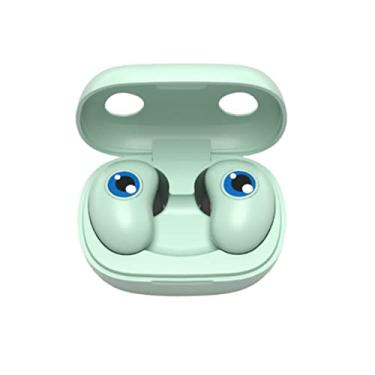 Imagem de Fones de ouvido sem fio Bluetooth, controle de toque, Bluetooth, fones de ouvido estéreo, intra-auriculares, sem fio, verde