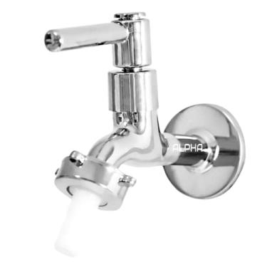 Imagem de Torneira Para Jardim Tanque Metal Alavanca Cromada 1128 C72