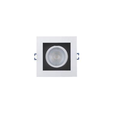 Imagem de Spot de Led Recuado Taschibra Frame MR16 Quadrado 5W Bivolt 6500K Luz Branca
