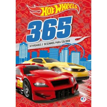 Imagem de Hot Wheels - 365 Atividades E Desenhos Para Colorir