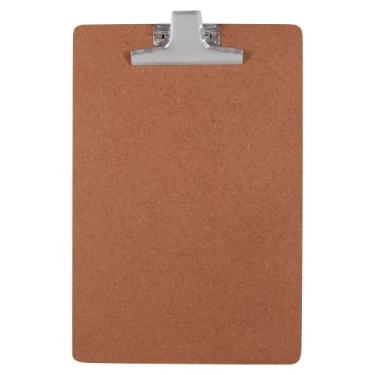 Imagem de Prancheta Ofício, Duratex - Souza & Cia (Ref: 3017), prendedor de metal, Multicor