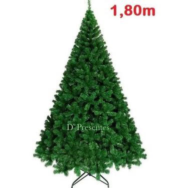 Imagem de Árvore De Natal Pinheiro Verde Luxo 1,80M Com 834 Galhos - Global