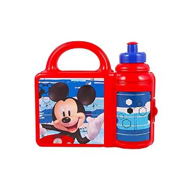 Imagem de Mickey Mouse Combo Lunch Box Hard Top Kids Lunch Box with Water Bottle Holder
