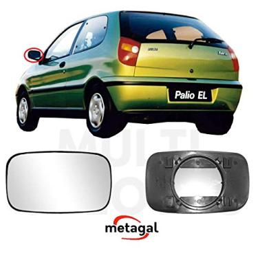 Imagem de Lente Retrovisor Esquerdo Palio 1996 1997 1998 1999 2000