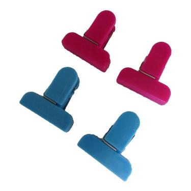 Imagem de Kit 4 Prendedor De Plástico Para Embalagens Abertas Lacra