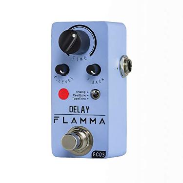 Imagem de FLAMMA FC03 Pedal Delay Guitarra Elétrica 3 Modos de Efeitos de Atraso Analógico Real Echo True Bypass