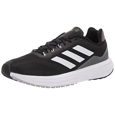 Imagem de adidas Tênis de corrida masculino Sl20.2, Preto/branco/cinza, 42