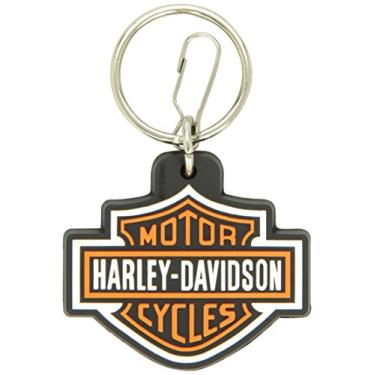 Imagem de Plasticolor Chaveiro Plastisol com logotipo Harley-Davidson 4179