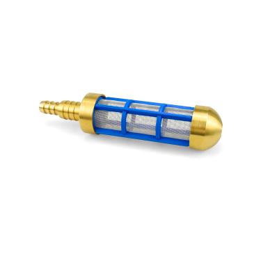 Imagem de TIKSCIENCE Filtro de lavadora de pressão latão 3/4" 5/8" Mangueira Filtro de sucção de água Filtro de captador de mangueira Filtro de entrada para conexão do tanque de água com mangueira de sucção