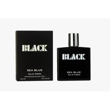 Imagem de Perfume Black 100ml Masculino Sea Blue - Sea Blue Perfume Black