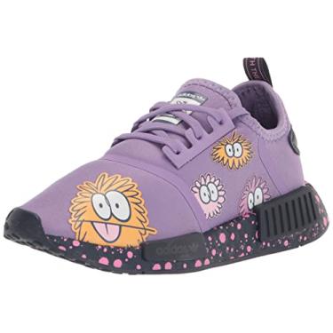 Imagem de adidas Originals Tênis feminino Tubular Shadow W Fashion, Super roxo/branco/azul marinho, 4 Big Kid