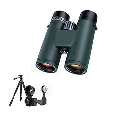 Imagem de Binóculos de alta potência 8x42, BAK4, ocular grande, binóculos portáteis e à prova d'água Telescópio com lentes revestidas de várias camadas para observação de pássaros
