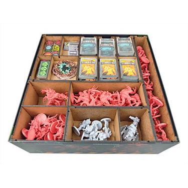 Imagem de Organizador (INSERT MDF) para Zombicide Dark Side, Bucaneiros Jogos, MDF