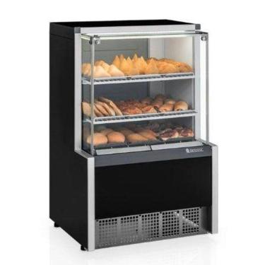 Imagem de Vitrine Estufa com Bandeja Linha Aurora 0,74m MEQA-075R/PR/220V - Gelopar