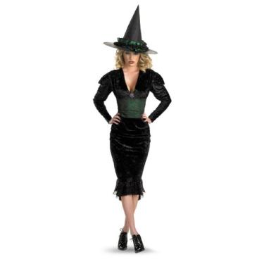 Imagem de Disguise Fantasia de bruxa Bygone In The Shadows, Preto/Verde, X-Large/18-20