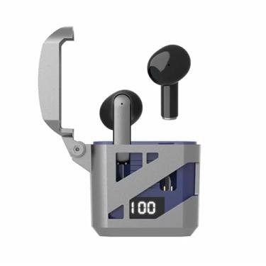 Imagem de CIADAZ Fone de ouvido BT sem fio sem fio GT02 de longa duração e , estilo mecha legal