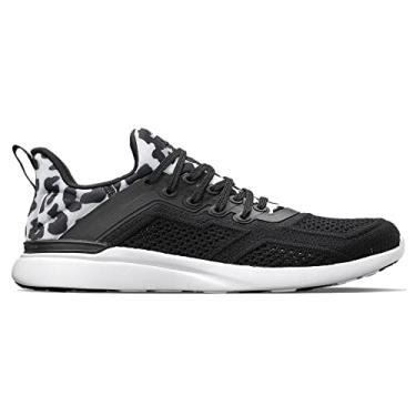 Imagem de APL: Athletic Propulsion Labs Techloom Tracer Tênis feminino, Branco/Preto/Leopardo, 8.5