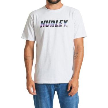 Imagem de Camiseta Hurley Bootleggers Masculina Branco